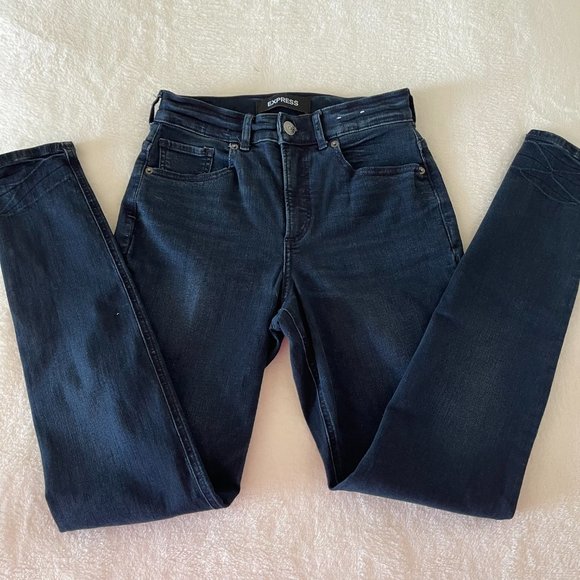 Express Jeans Perfect Curves High Rise Legging 2R - Picture 5 of 6